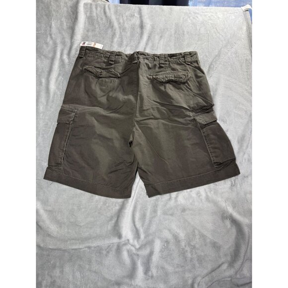 Chaps Mens Cargo Shorts Size 42 100% Cotton Dark Gray Durable Comfortable Summer - Picture 8 of 12
